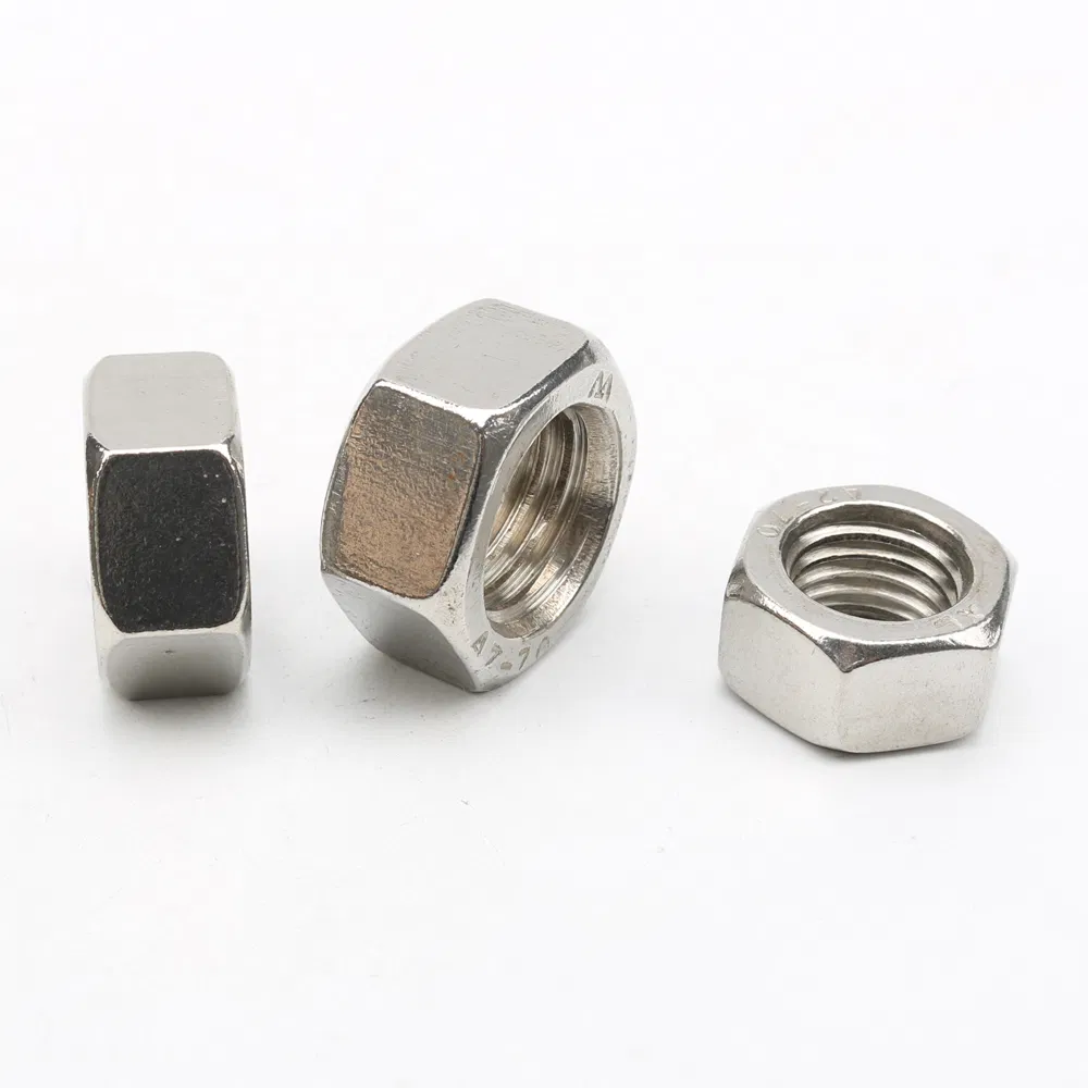 Fasteners ISO 4034 ASTM A194 Grade 2h DIN 929 Prevailing Torque 50mm Heavy Hex Nut