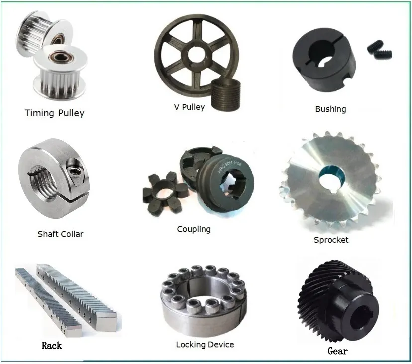 Fenner Quality Cast Iron Taper Bush Split Taper Lock Busings 2517X25mm with 1/4 Setcrews