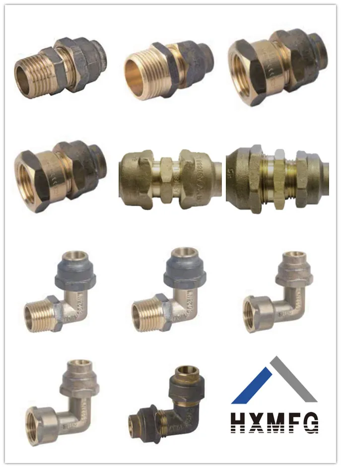 Flared Compression Dzr Brass Reducing Union C X C