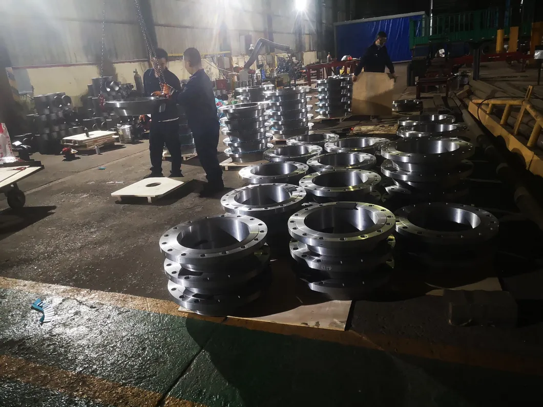 Forged A105 Wn/So ANSI B16.5 Forging Plate Welding FF Full Face Cl150/Cl300 Stainless/Carbon Steel Blind Flange