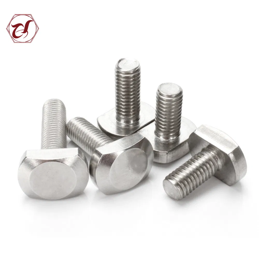 Full Thread 304 Stainless Steel T Head Bolt