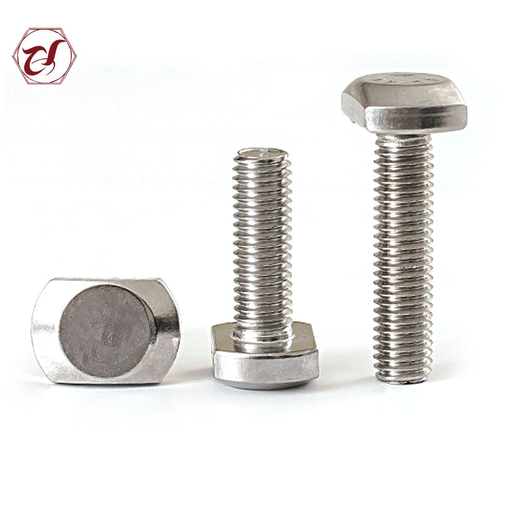 Full Thread Square Head Stainless Steel T Hammer Bolt
