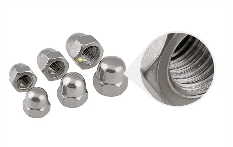 GB/T 923-1988 Gr1 Titanium Acorn Nuts