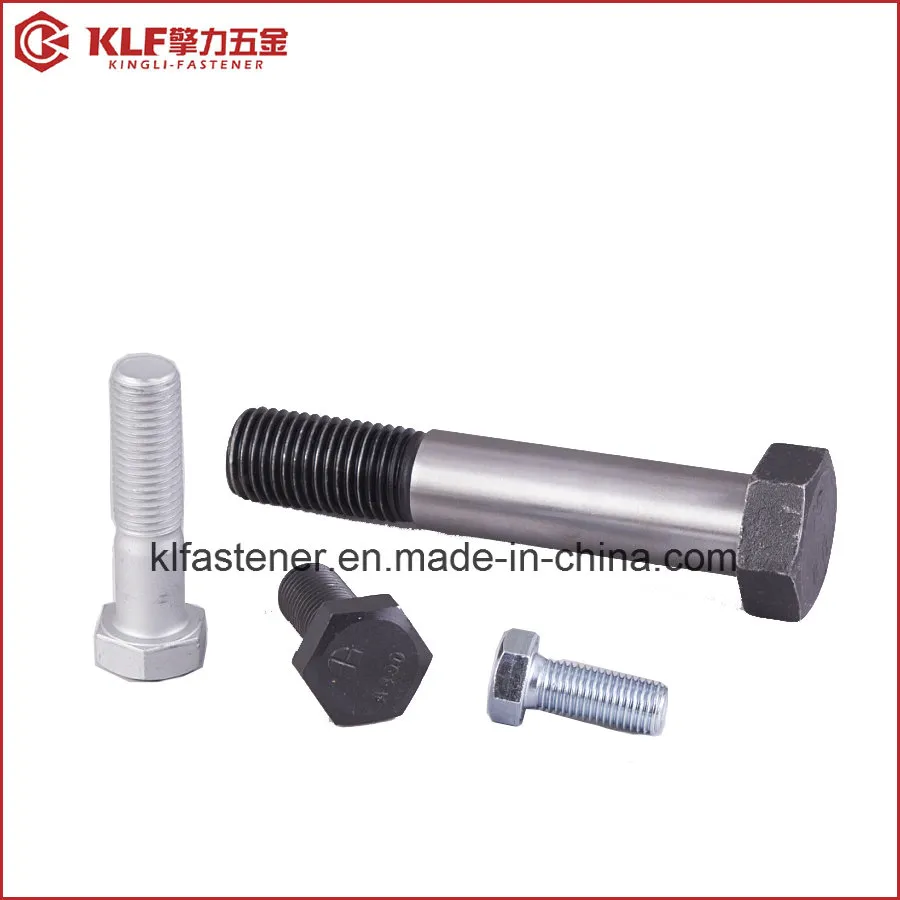 Grade As1252, Assembled Set (nut+bolt+washer) , Cl. 8.8 with Black