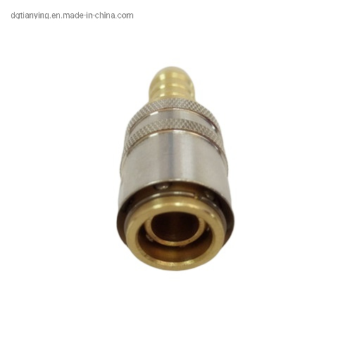 Hasco Brass Hose Connector with Shut off Valve