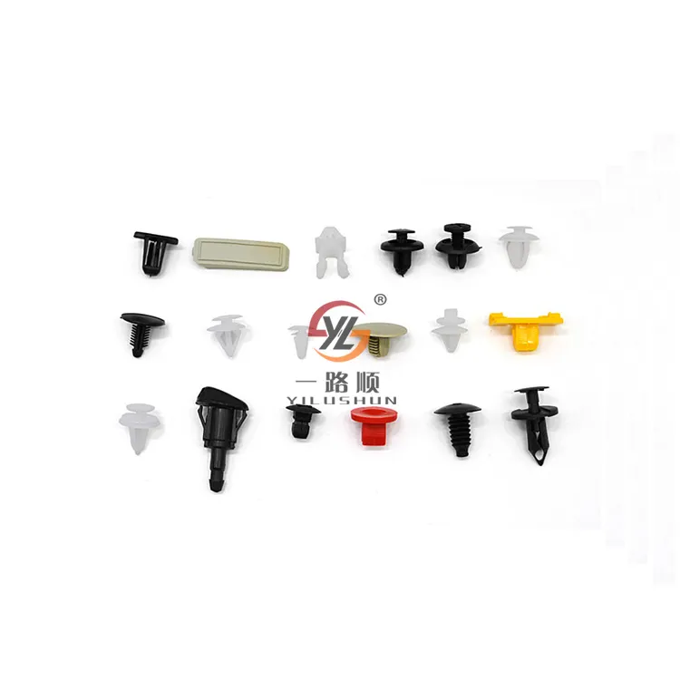 He61 328PCS Wide Range of Car Auto Clips Plastic Auto Clips Car Mat Clips Plastic Box Universal Retainer Colorful High-Quality