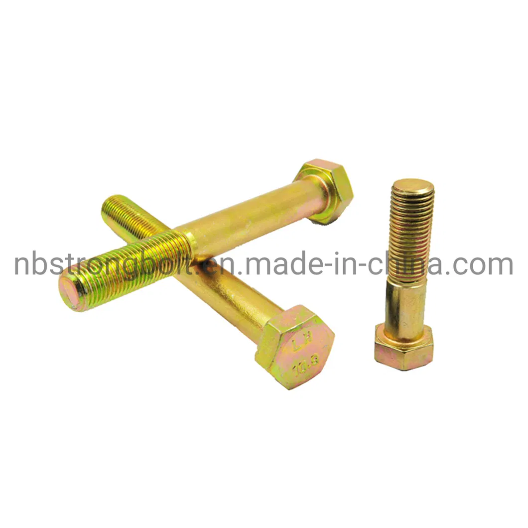 Hex Bolt Screw with Hole Cl. 10.9 Yzp