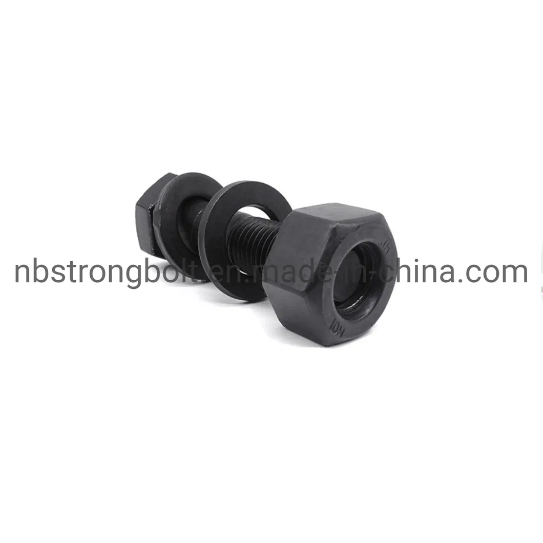 Hex Heavy Structual Bolt with ASTM A325 with Black Oxid