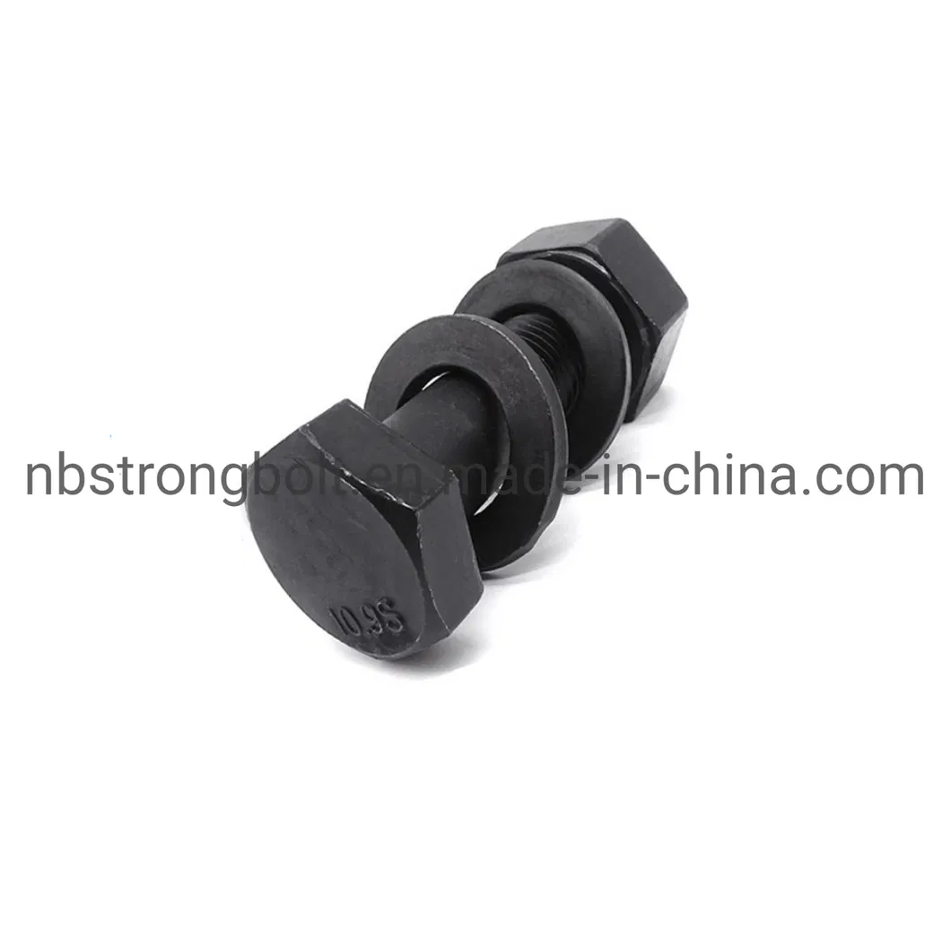 Hex Heavy Structual Bolt with ASTM A325 with Black Oxid
