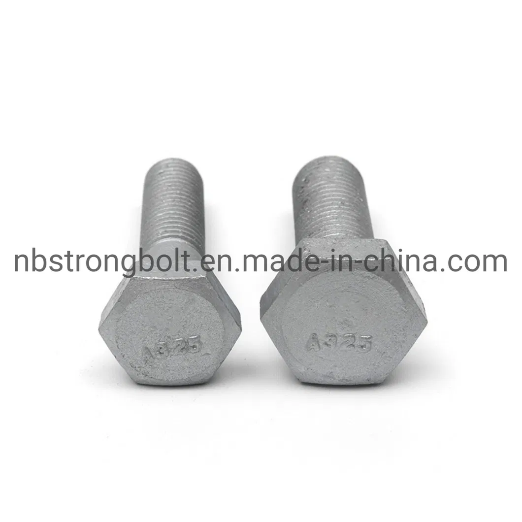 Hex Heavy Structual Bolt with Black Oxid
