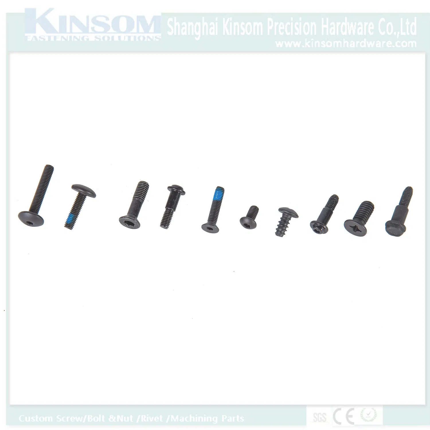 Hex Pan Head Bolts Dacromet Coating with 35K 45K Grade 10.9 Magni554 Geomet Fastener/Partial Bolt/Custom Bolt M10 M12 M8 M6