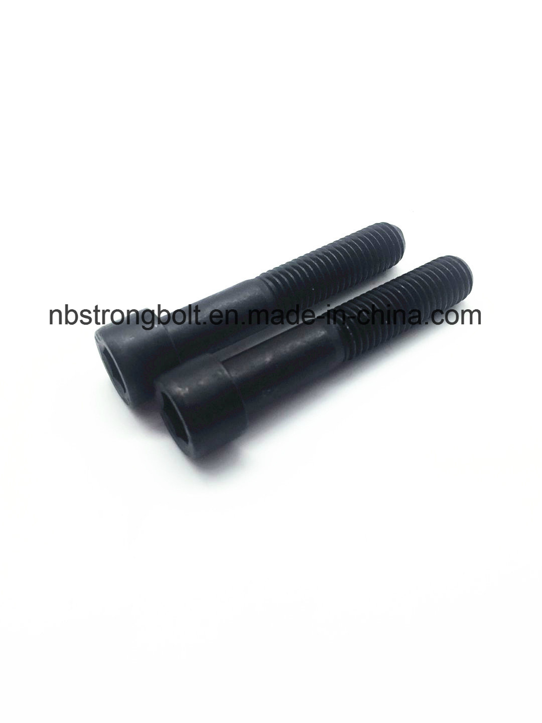 Hexagon Socket Head Cap Screw DIN912 Grade 12.9.8 with Black Oxid M12X65 Ht