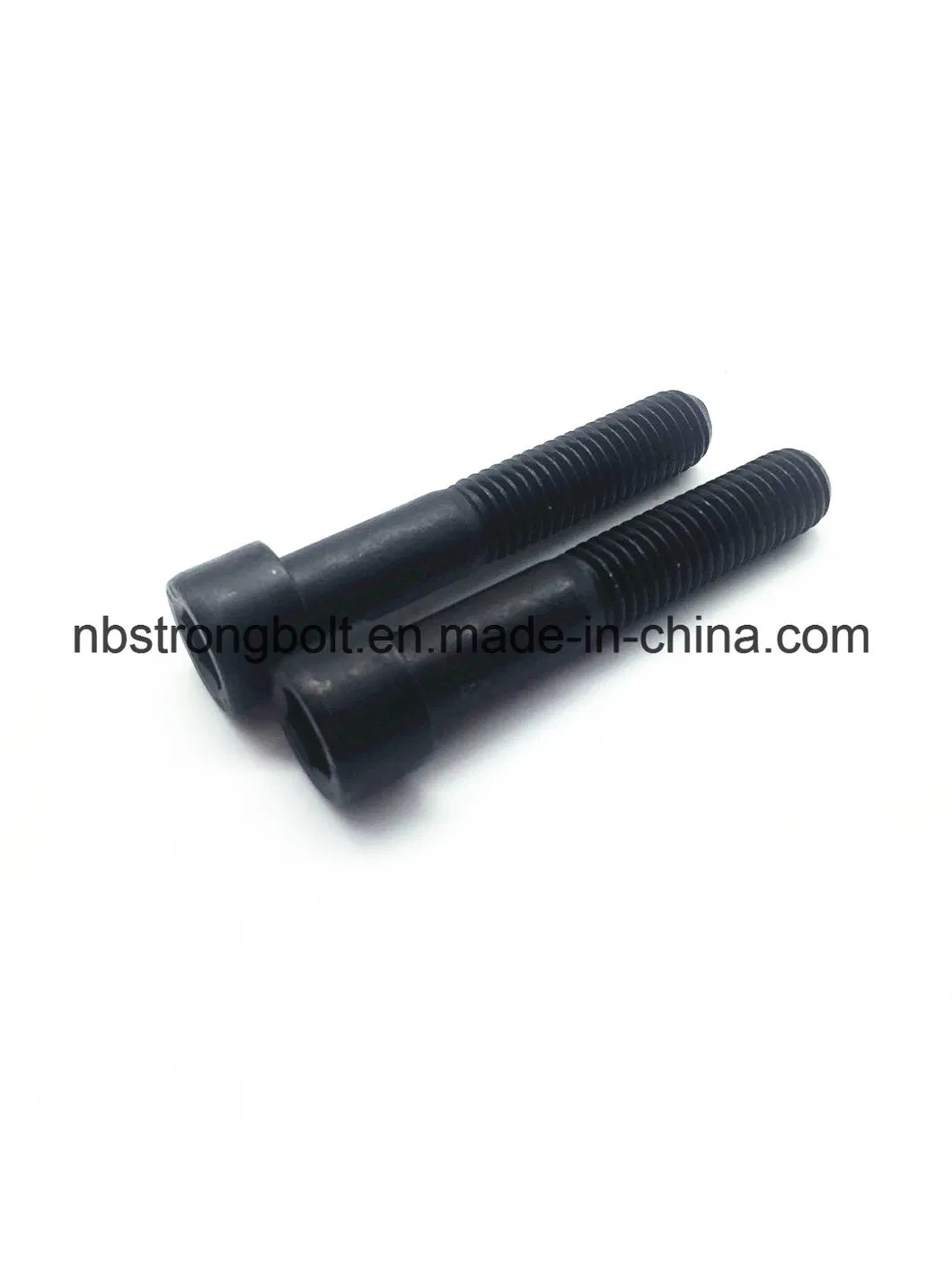 Hexagon Socket Head Cap Screw DIN912 Grade 12.9.8 with Black Oxid M12X65 Ht