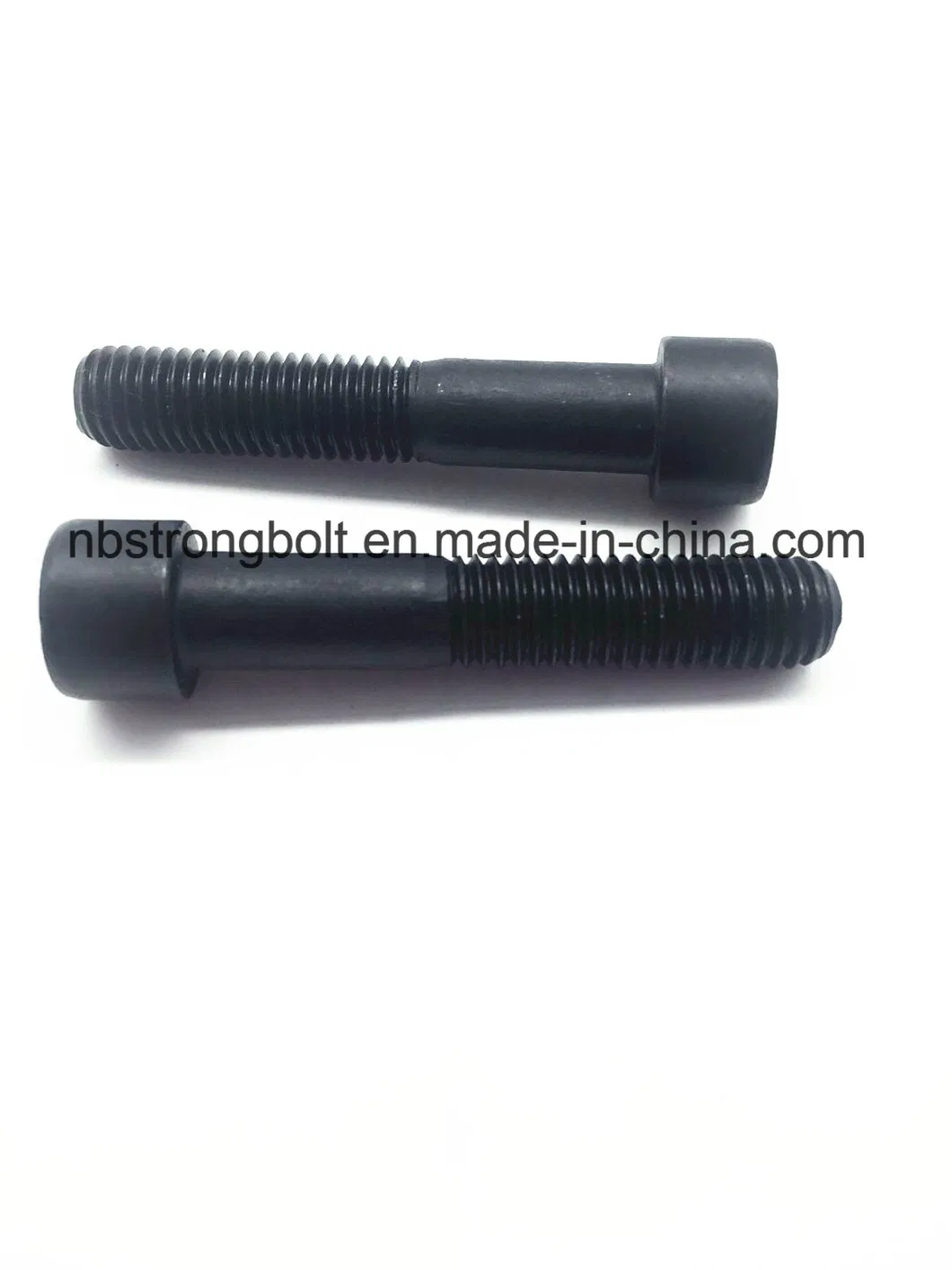 Hexagon Socket Head Cap Screw DIN912 Grade 12.9.8 with Black Oxid M12X65 Ht