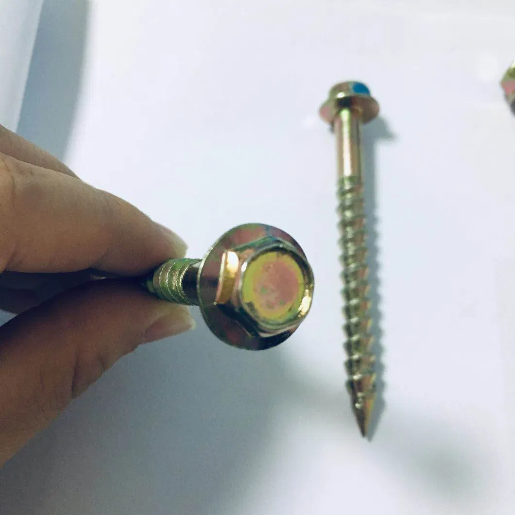Hexagonal Flange Wood Screw