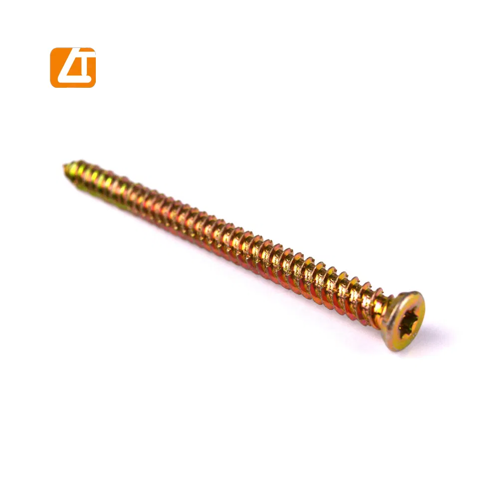 Hi-Lo Plastic Cap Thread Concrete Screw