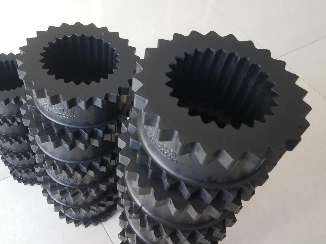High Quality 4h-11h Hytrel Coupling Element by DuPont Hypalon Material with Red Color