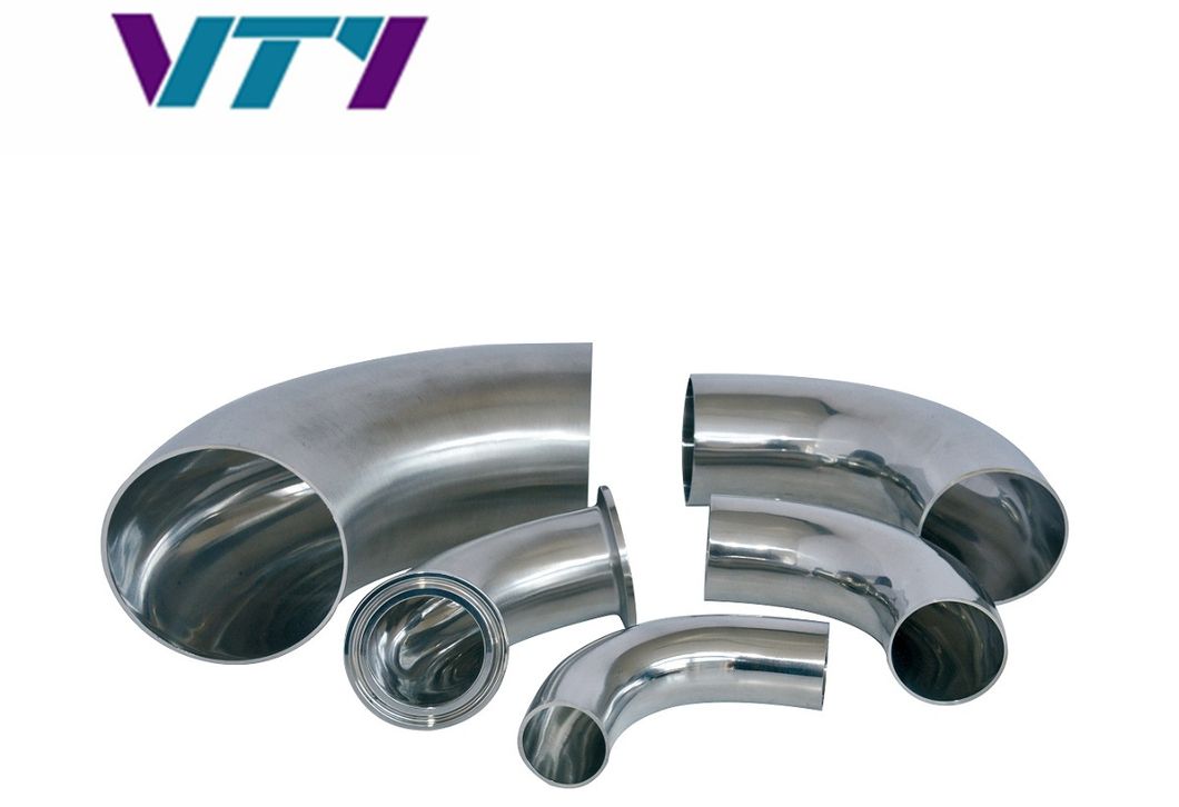 High Quality SS304&SS316L Sanitary Stainless Steel Pipe Fittings Elbow/Bend/ Reducer/Tee/Cross DIN11850 1d 1.5D 2D 3D