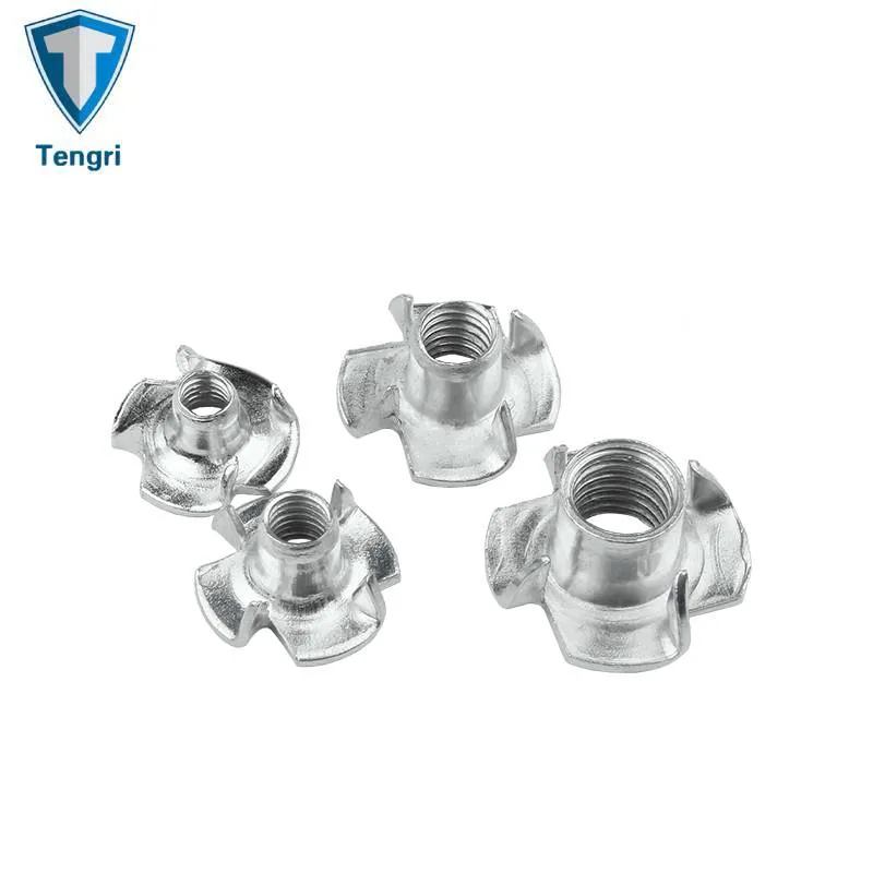 High Quality Stainless Steel Carbon Steel Yjt 8965 DIN 1624 Claw Nut T Nut Lock Nut furniture Nut
