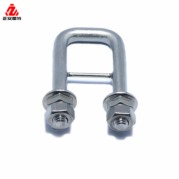 High Quality Stainless Steel M13 M9 Center Hex U-Bolt with Bar