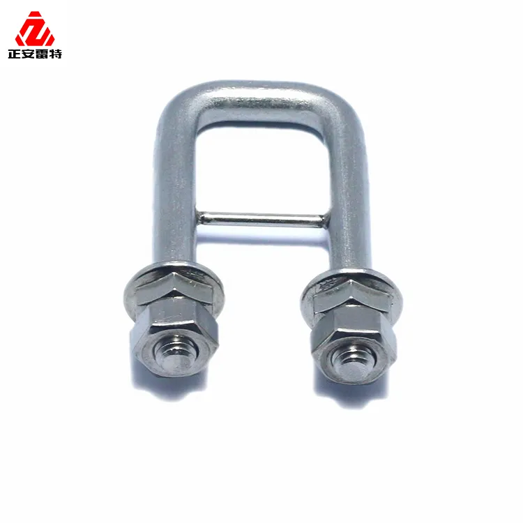 High Quality Stainless Steel M13 M9 Center Hex U-Bolt with Bar