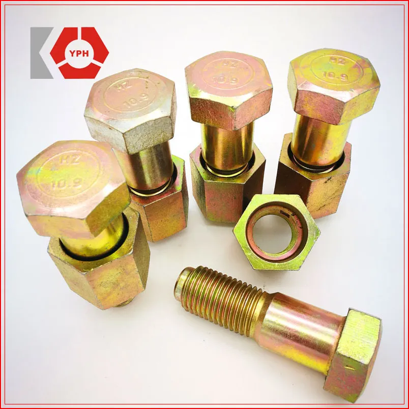 DIN 609 DIN610 Zinc Plated Carbon Steel Hexagon Fitted Bolts