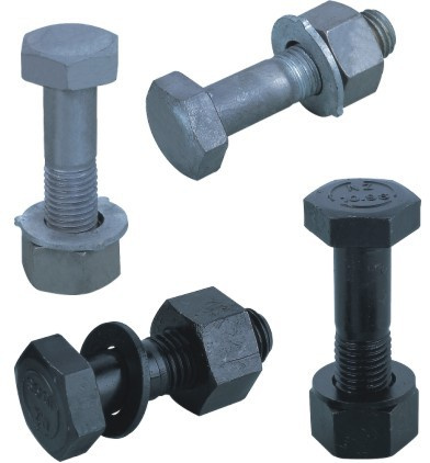 High Strength Hex Bolts DIN 609 /DIN 610 with Black Zinc Plated