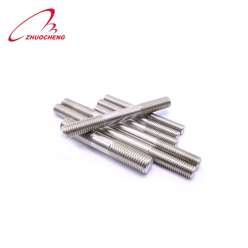 High Strength Yellow Zinc Plated B7 Stud Bolts with Nuts