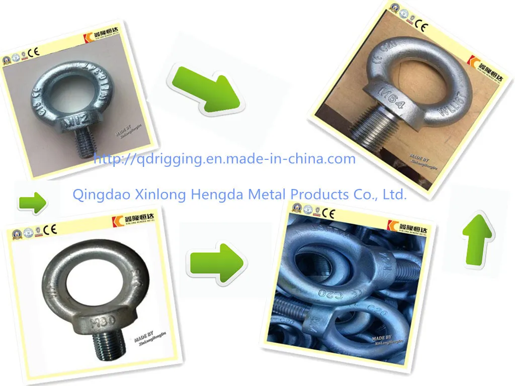 Hot Sale Eye Bolt and 582 Nut Drop Forged