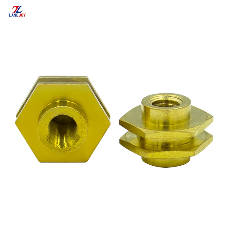 Ibb IBC Iuc Molded-in Threaded Insert, Brass Nuts, Blind Threaded Insert Molding Cutting Hole Brass Insert