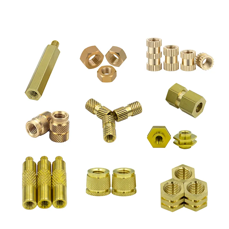 Ibb IBC Iuc Molded-in Threaded Insert, Brass Nuts, Blind Threaded Insert Molding Cutting Hole Brass Insert
