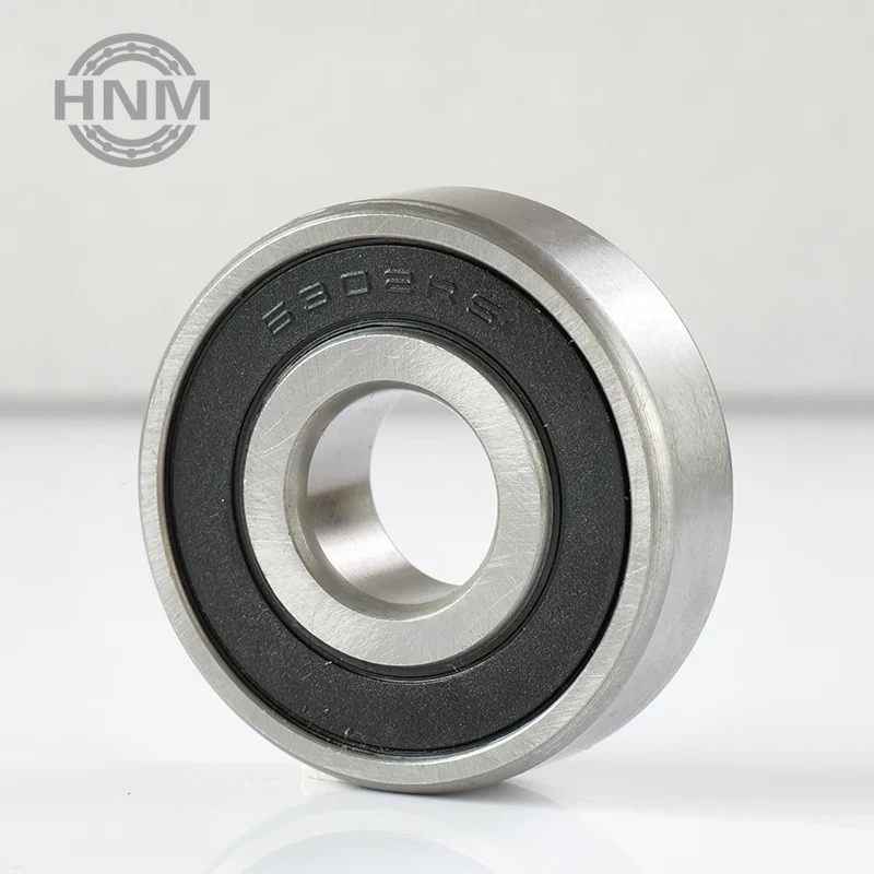 6302RS Single Row Deep Groove Ball Bearings with Filling Slots