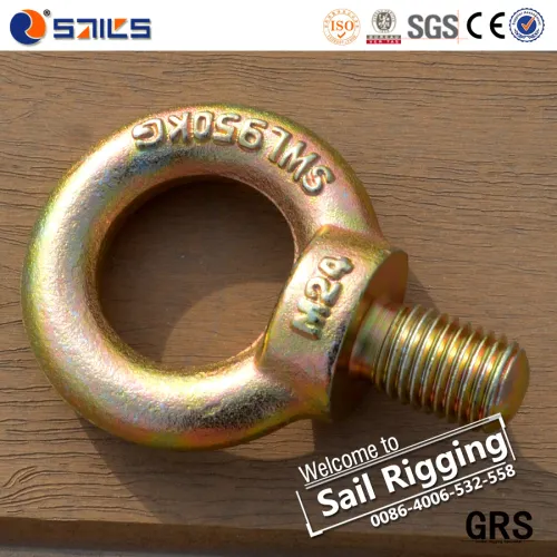 JIS 1168 Forged Carbon Steel Galvanized Eye Bolt
