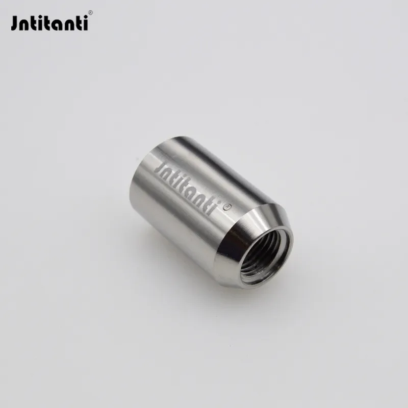 Jntitanti High Performance Inner Hex Socket Gr. 5 Titanium Alloy Lug Nuts M12*1.25*32mm