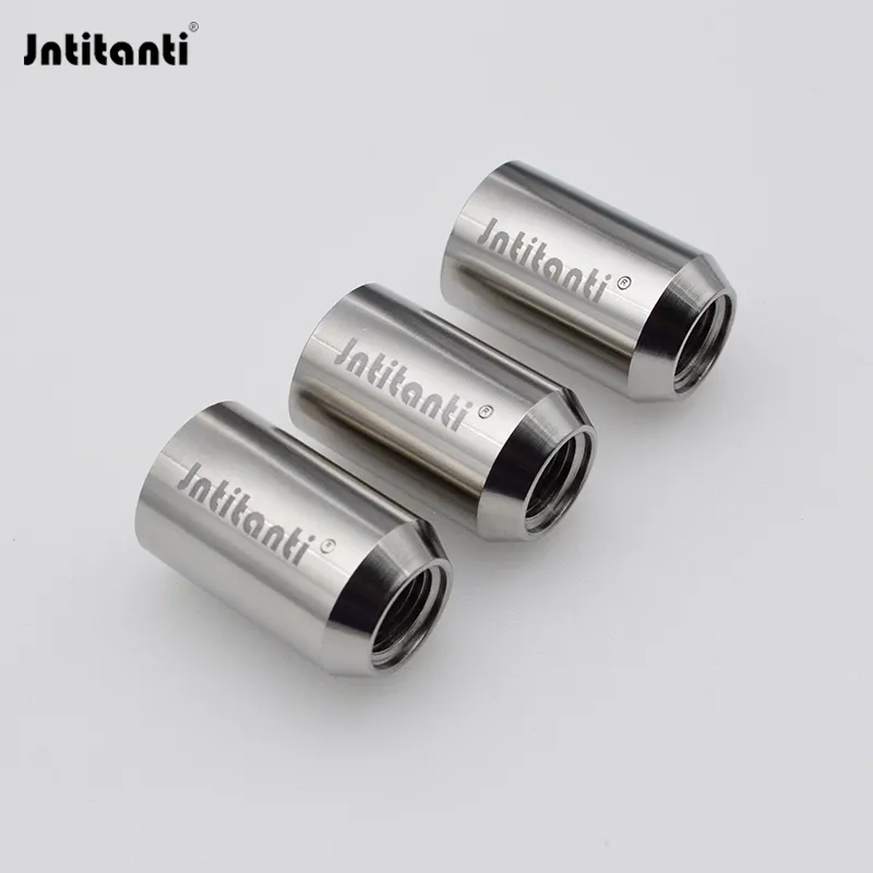 Jntitanti High Performance Inner Hex Socket Gr. 5 Titanium Alloy Lug Nuts M12*1.5*32mm