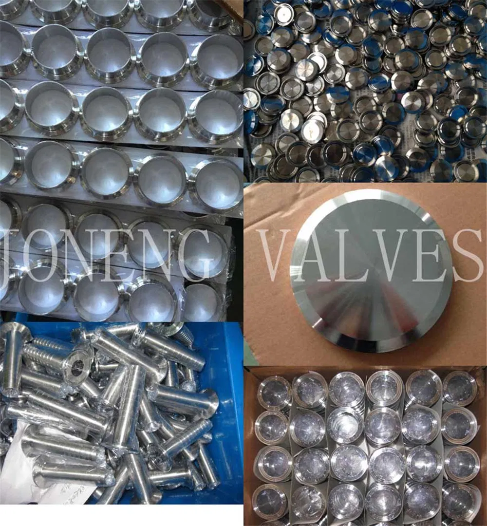Joneng Stainless Steel Food Processing Dome End Pipe Cap Valve (JN-FL 7002) Made in China