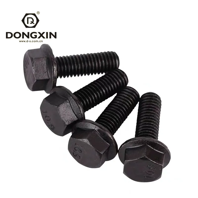M6 Metric Serrated Stainless Steel Hex Flange Bolt