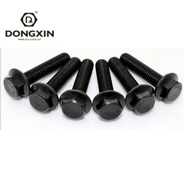 M8-M24 DIN6921 Full Thread Hex Head Flange Bolt