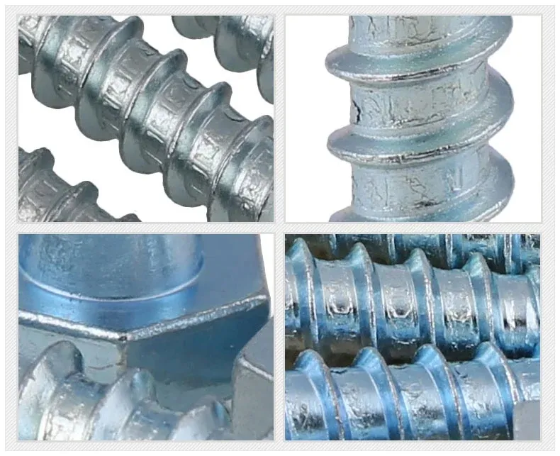 M8X40/50/60/70/80/90/100/120 Hex Head DIN571 Wood Screw