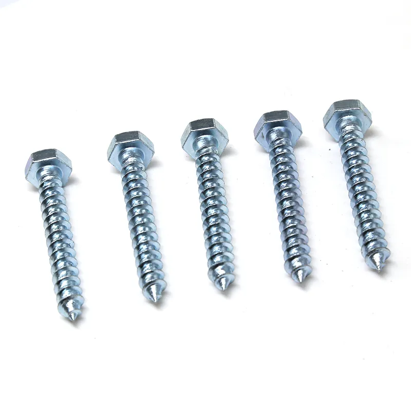 M8X40/50/60/70/80/90/100/120 Hex Head DIN571 Wood Screw