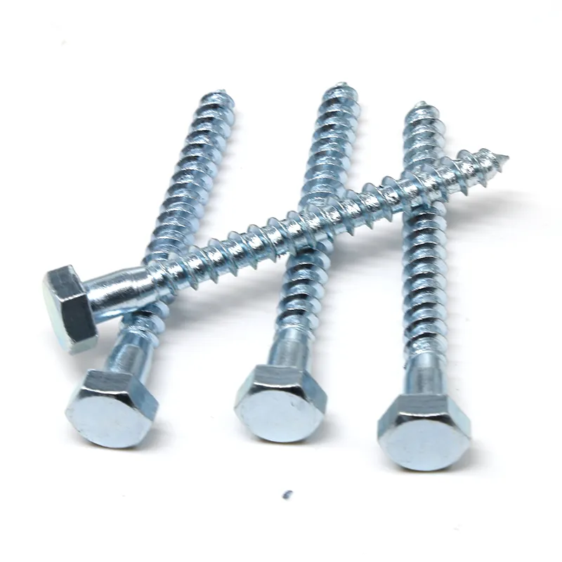 M8X40/50/60/70/80/90/100/120 Hex Head DIN571 Wood Screw
