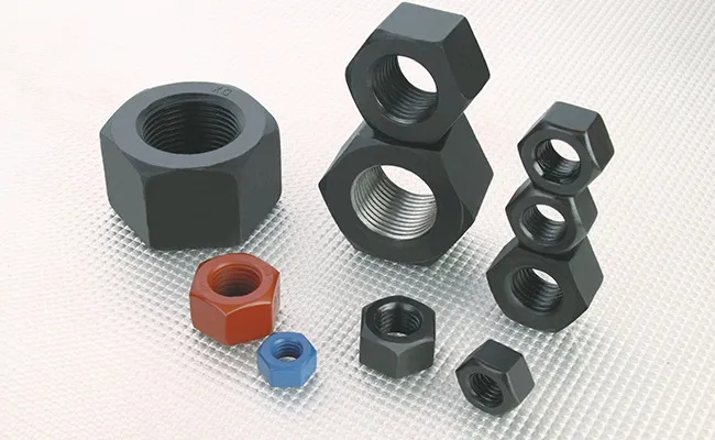 Manufacture Direct Sale Metric Hex Nuts From China