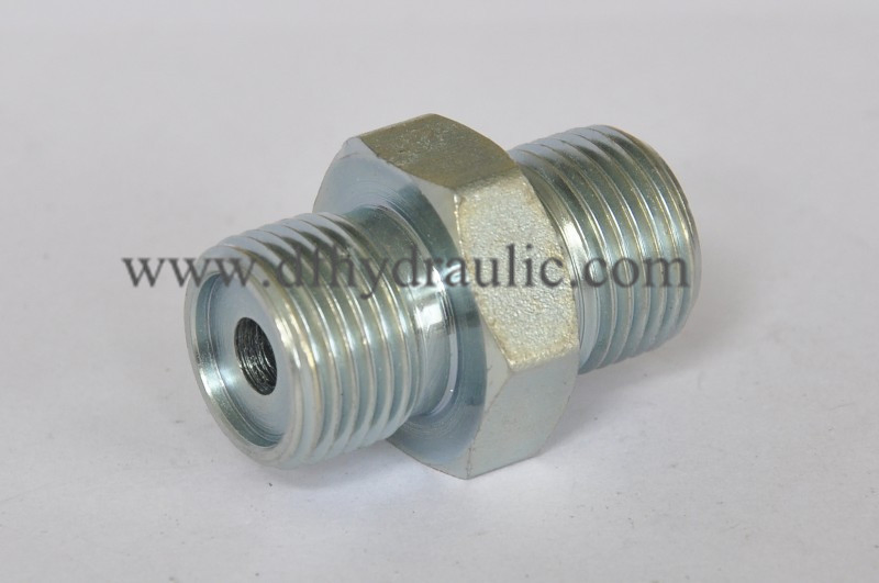 Metric Male O-Ring Straight Adapter ( 1E )