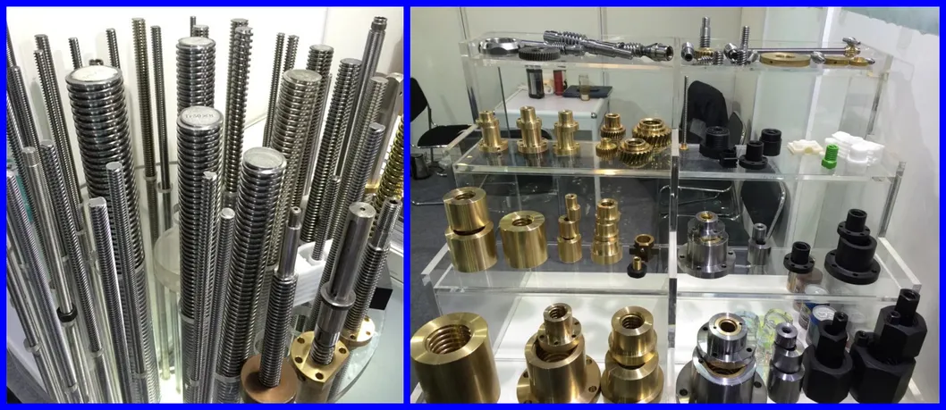 Multi Starts Stainless Steel Trapezoidal Thread Lead Screw