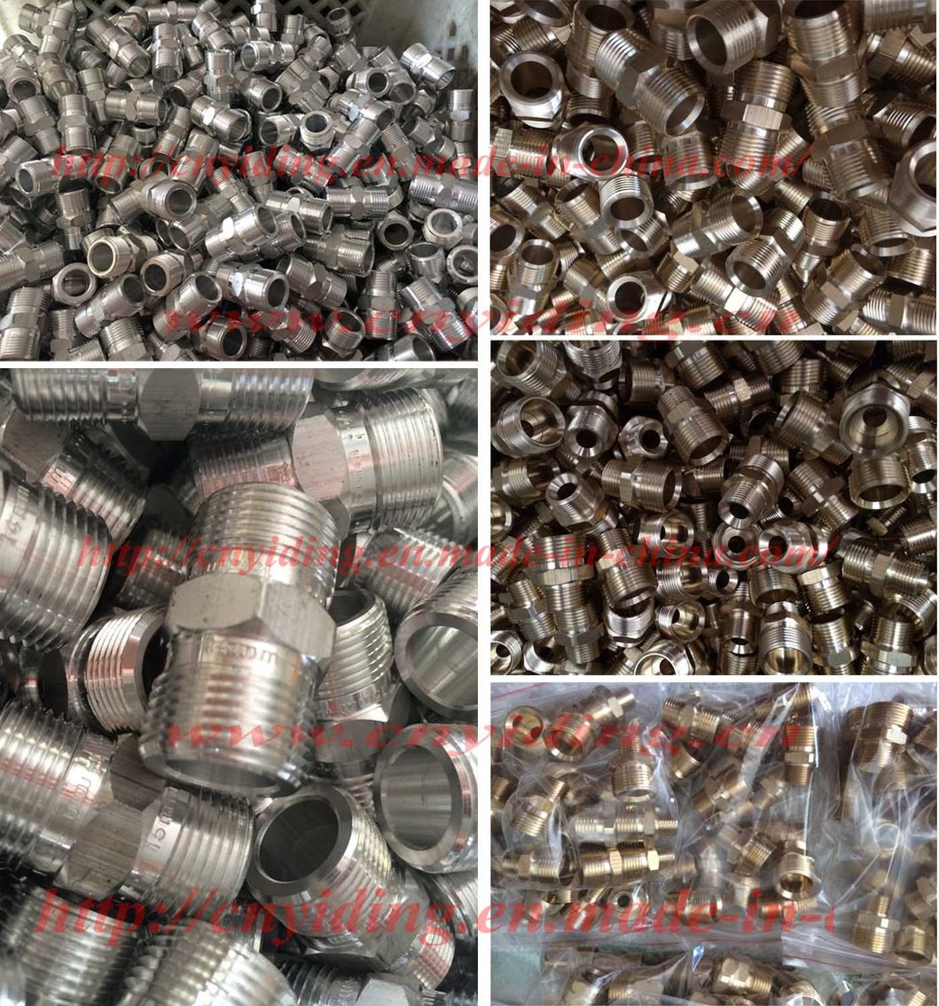 Nipple for Screw Quick Coupling, Water Inlet Hose Nipple Joint, Hose Barb Hose Joint Hose Coupler Hose Connector Brass Coupling M22X1, 5m-M
