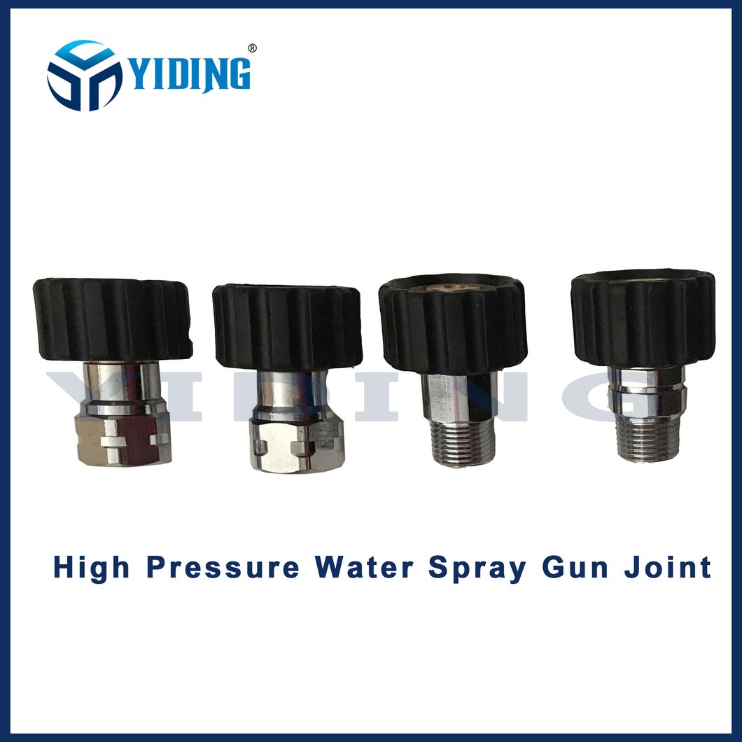 Nipple for Screw Quick Coupling, Water Inlet Hose Nipple Joint, Hose Barb Hose Joint Hose Coupler Hose Connector Brass Coupling M22X1, 5m-M