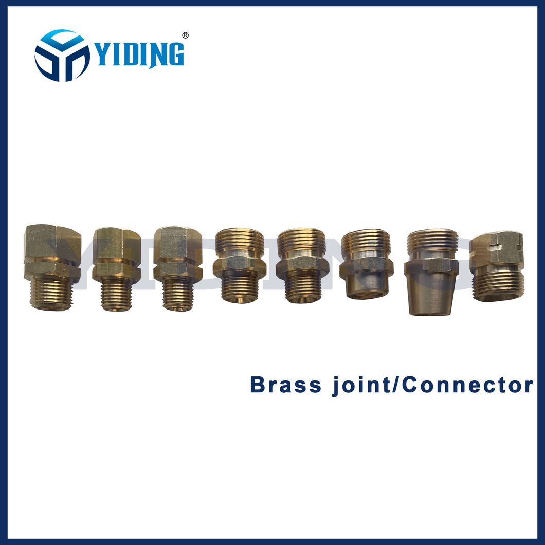 Nipple for Screw Quick Coupling, Water Inlet Hose Nipple Joint, Hose Barb Hose Joint Hose Coupler Hose Connector Brass Coupling M22X1, 5m-M