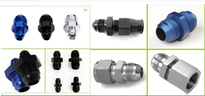 NPT An4--An10 High Quality Male to 1/8′′npt Pipe Thread T6061 Aluminum Oil Cooler Turbo Fitting