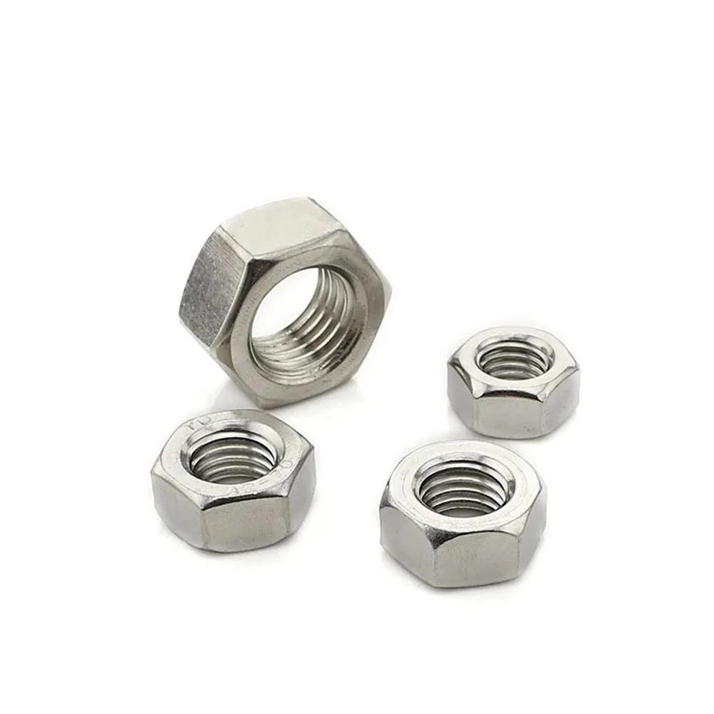 Nuts with Bsp Thread Supplier Bolts 12 Unf ASTM 934 and Bolt ANSI B 18.2.2 Bracelet DIN Hex Nut Stainless Steel