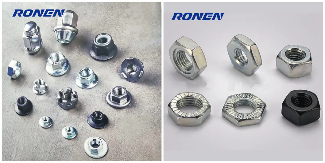Pipe Clamp with Weld Nut Round Weld Nut Spot Welding Nut Threaded Nut Brass Insert PCB Welded Nut